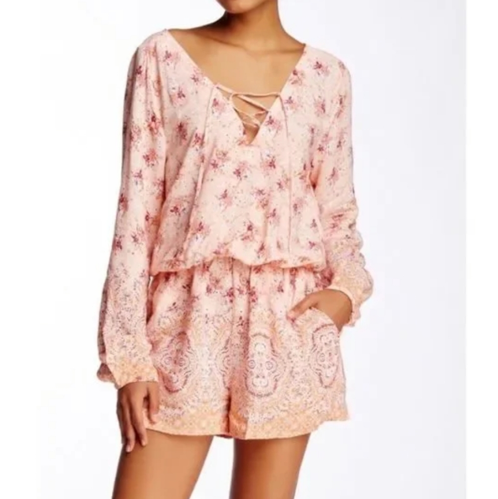 SANCTUARY FLORAL PRINTER ROMPER - Picture 2 of 9